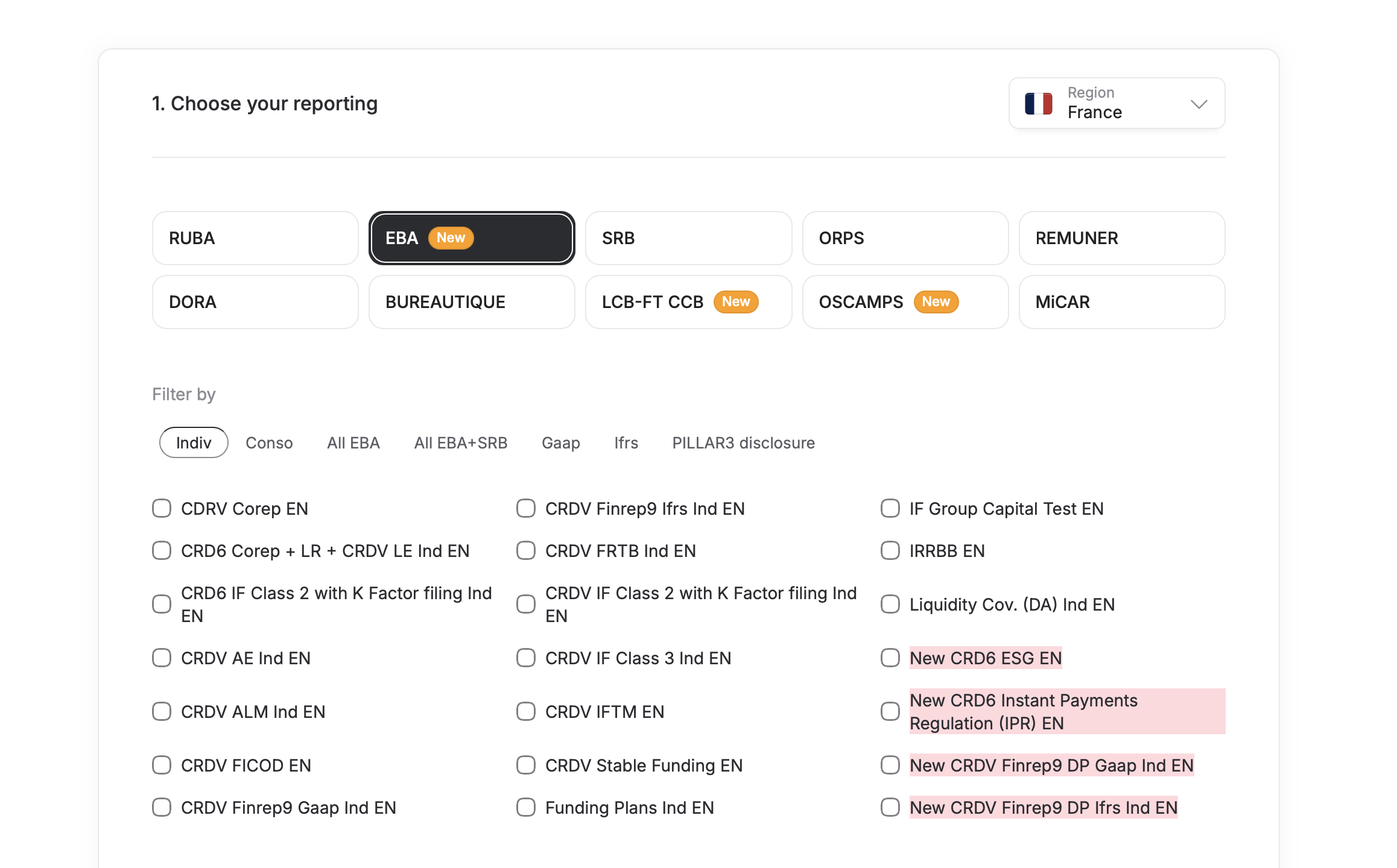 XBRL Express — portail de reporting réglementaire | France